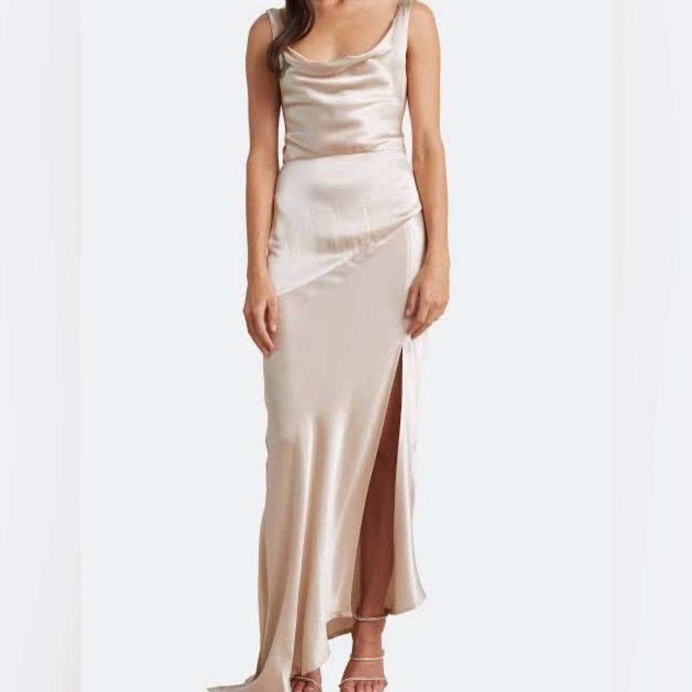 Bec + Bridge Moon Dance Cowl Dress